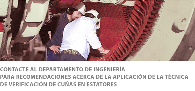 Recomendaciones Aplicación Técnica Verificación Cuñas Estatores